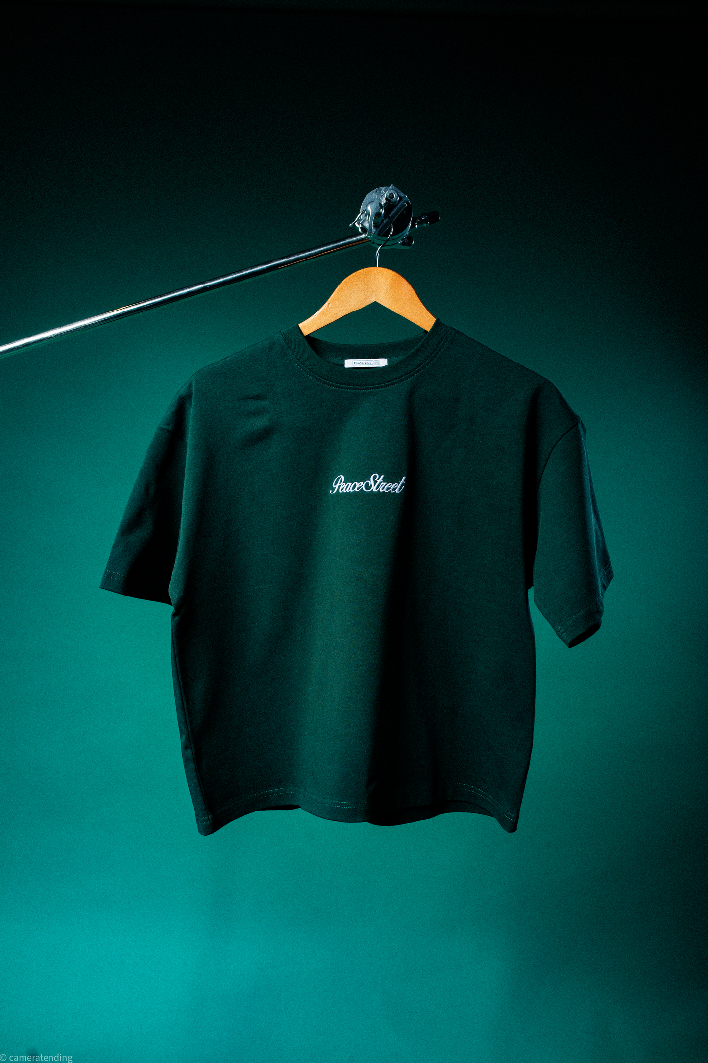 BOX FIT T-SHIRT (CROPPED) - Green